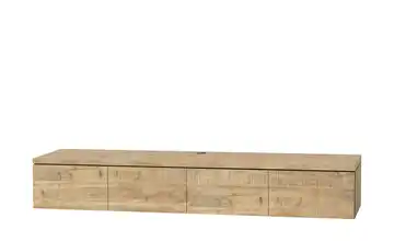 uno Lowboard Keswick 241 cm Mango (Nachbildung) wandhängend