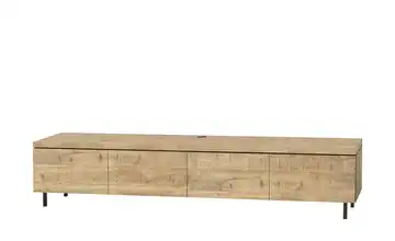 uno Lowboard Keswick 241 cm Mango (Nachbildung) mit Füßen