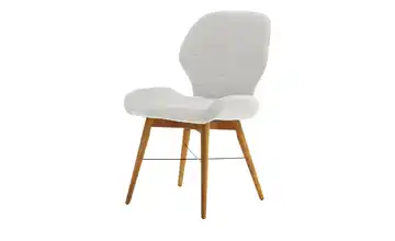 Woodford Esszimmerstuhl  mit erhöhter Sitzkante Mamiba Weiß ohne Wildeiche