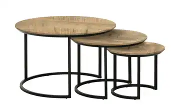 uno Couchtisch 3er-Set Dover Mango (Nachbildung)