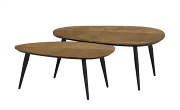 uno Couchtisch 2er-Set XL Dortmund Teak (Nachbildung)