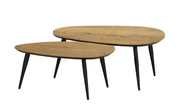 uno Couchtisch 2er-Set XL Dortmund Eiche (Nachbildung), Natur