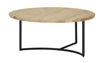 Couchtisch Hesel Asteiche Schwarz Höhe ca. 32 cm