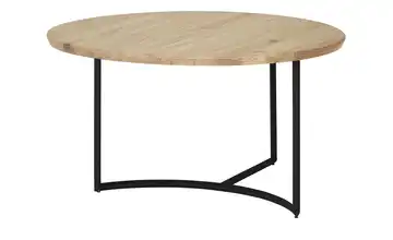 Couchtisch Hesel Asteiche Schwarz Höhe ca. 42 cm