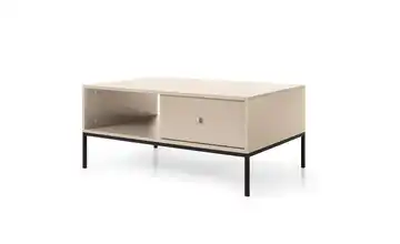 Couchtisch Beige, Schwarz