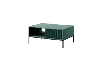 Couchtisch Grün, Schwarz, Goldfarben