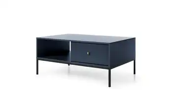 Couchtisch Dunkelblau, Schwarz