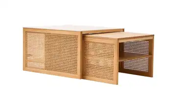 Couchtisch 2er-Set Braun, Esche
