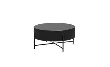 Furnhouse Couchtisch Milo Marmoroptik, Schwarz