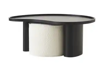 Höffner Selection Couchtisch mit Hocker Aditi