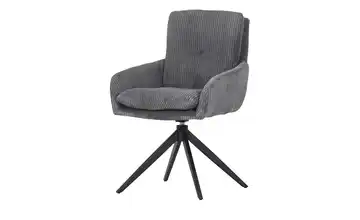 Drehsessel Gufi Blau, Grau