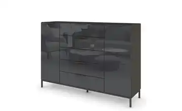 Highboard Graphit 160 cm Basaltgrau, Graphit