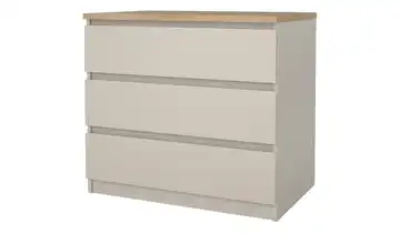 Kommode Nardo Beige 3 Stück