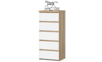  Kommode mit 5 Schubladen Carlo
