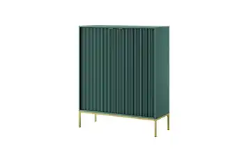 Highboard Grün, Goldfarben