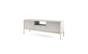 Lowboard Nova Grau, Goldfarben