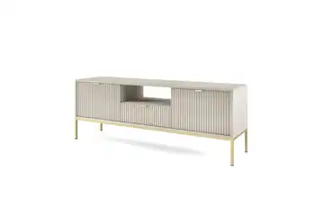 Lowboard Nova Beige, Goldfarben