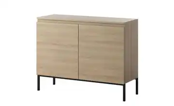 Sideboard 100 cm Eiche (Nachbildung) 2 Stück