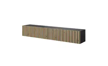 Lowboard Telire 175 cm Schwarz