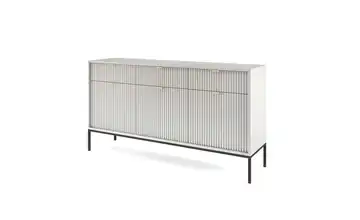 Sideboard Vellore Grau Schwarz