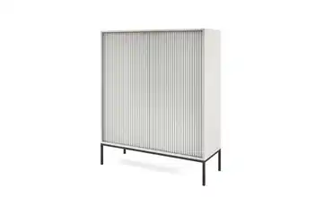 Highboard Vellore Grau Schwarz