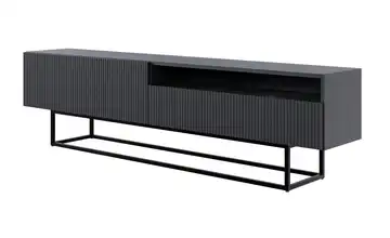 Lowboard Veldio Schwarz Schwarz