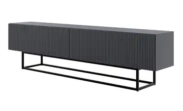 Lowboard Veldio Schwarz Schwarz