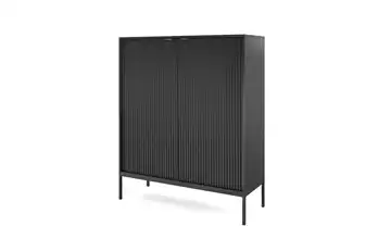 Highboard Vellore Schwarz Schwarz