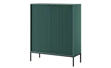 Highboard Vellore Grün Schwarz