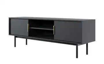 TV-Lowboard Vinchio Schwarz