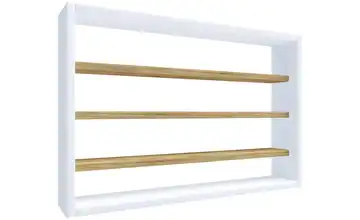 Hängeregal Esaldi 40 cm 60 cm Eiche Bianco (Nachbildung)
