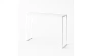 Konsolentisch Weiß 100 cm Weiß 25x100