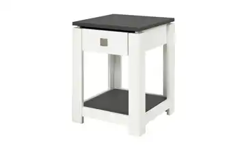Beistelltisch auf Rollen L40 x B40 40 cm 55 cm Anthrazit 40 cm