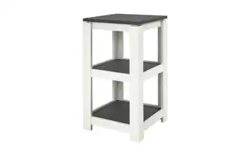 Beistelltisch auf Rollen L40 x B40 40 cm 74 cm Anthrazit 40 cm