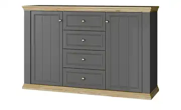 Sideboard Countryside Graphit, Eiche (Nachbildung)