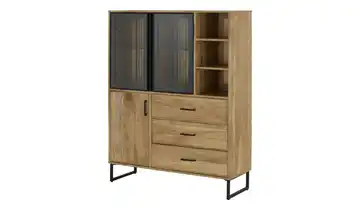 Highboard-Vitrine Riana