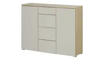 uno Sideboard Bent Eiche (Nachbildung), kaschmirfarben 135 cm