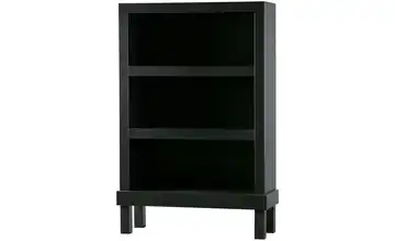 WOOOD Aufbewahrungsschrank Schwarz, Kiefer