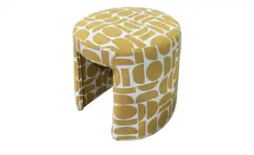 Höffner Selection Hocker Sanja Goldfarben