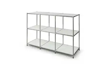 Floordirekt Metallregal Weiß