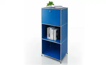Floordirekt Metallregal Blau