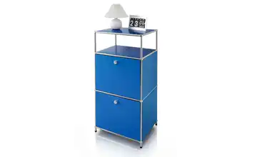 Floordirekt Metallregal Blau