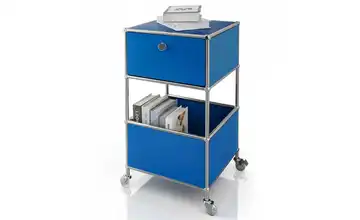 Floordirekt Metallregal Blau