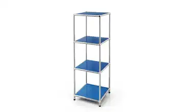 Floordirekt Metallregal Blau