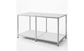Floordirekt Metallregal Weiß