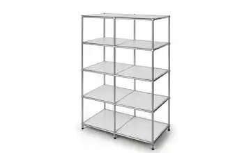 Floordirekt Metallregal Weiß