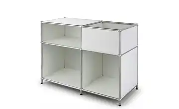 Floordirekt Metallregal Weiß