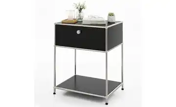Floordirekt Metallregal Schwarz
