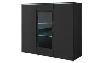 Highboard Vera Schwarz