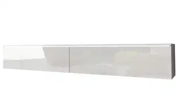 Lowboard Breno Weiß, hochglanz